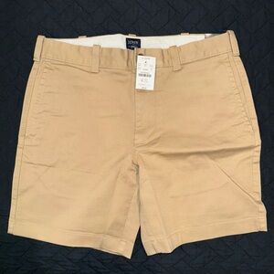 J Crew Factory 7 Inch Chino Inseam Size 31 Khaki NWT